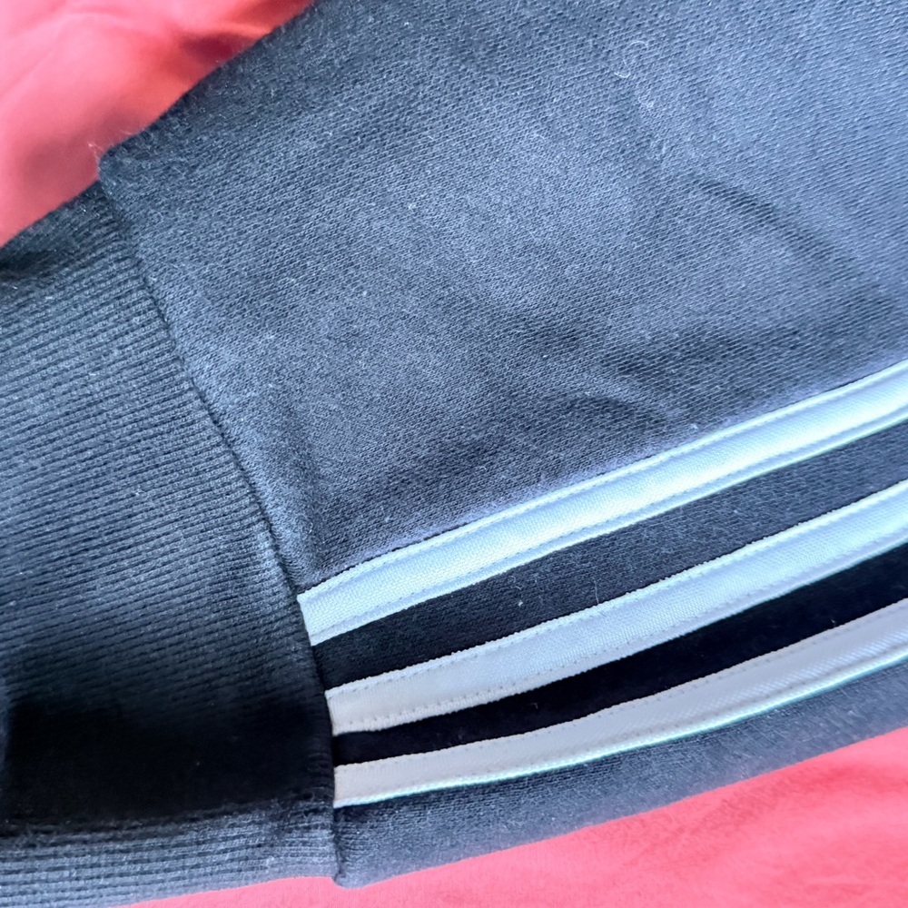 2 pair Adidas  Black Track Pants - Picture 12 of 15